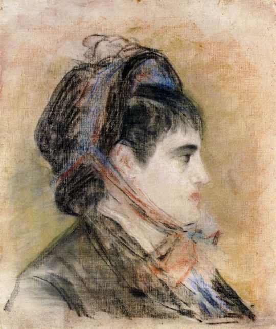 Мадам Жанна Мартина в шляпе