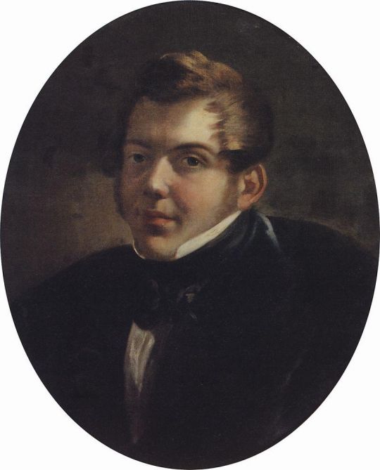 Портрет архитектора М.О.Лопыревского.