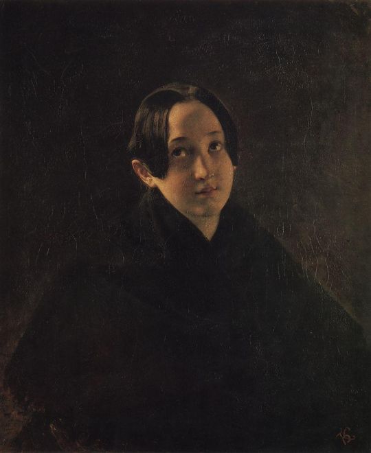 Портрет Е.И.Дурновой, жены художника И.Т.Дурнова.