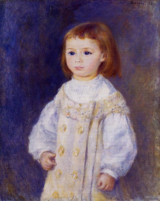 Ребенок в белом платье (также известная как Люси Берар)     