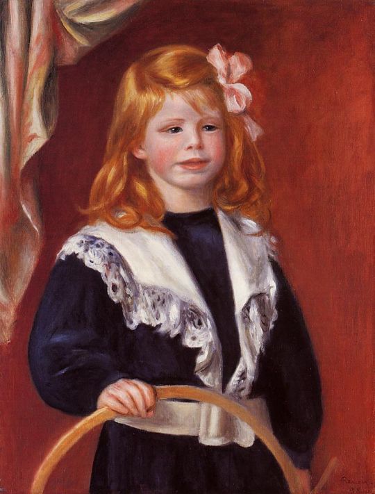 Портрет Жана Ренуара (также известная как Ребенок с обручем)  