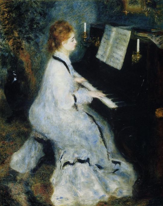 Девушка за роялем  