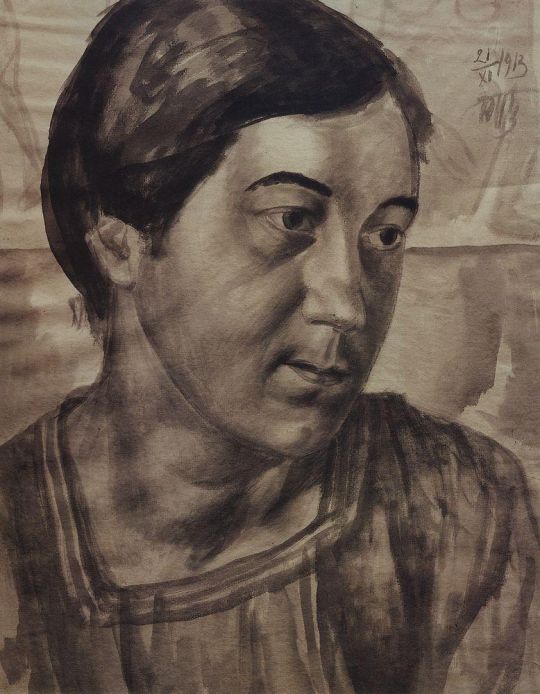 Портрет жены художника.