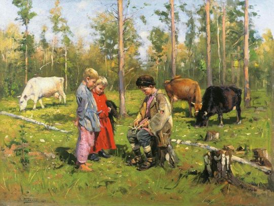 Пастушки. 1903-1904