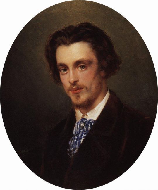 Портрет В.Е.Маковского, брата художника. 1868