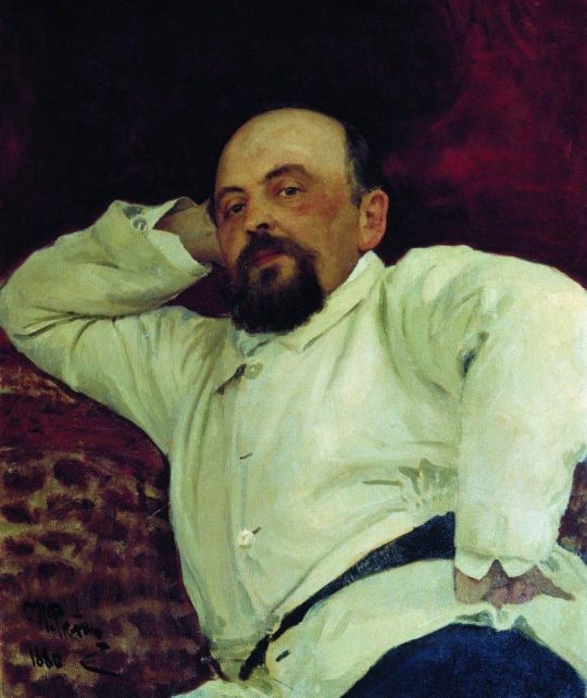 Портрет С.И.Мамонтова. 1880