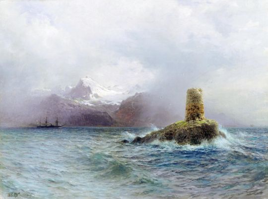 Лафотенский остров. 1895
