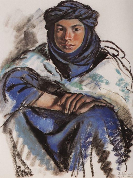 Марокканец в синем.