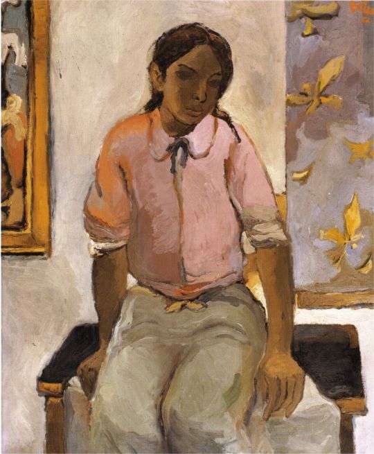 Портрет молодого индейца