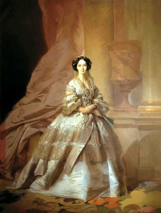 Портрет императрицы Марии Александровны, жены Александра II. 1866