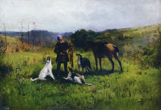 Охота. 1885
