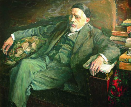 Портрет академика А.Н.Северцова. 1925