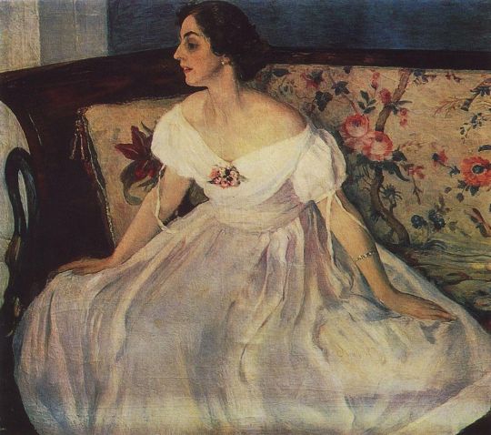 Портрет В.М.Нестеровой. 1928