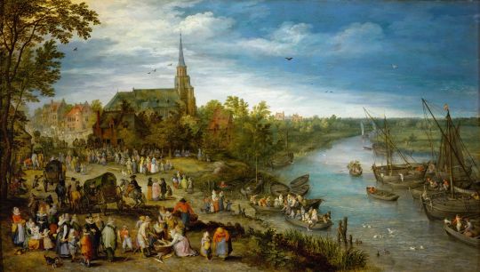 Деревенская ярмарка (1614) (Вена, Музей истории искусств)