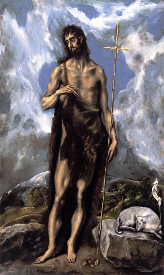 Св.Иоанн Креститель (ок.1600) (Сан-Франциско, Музей изобр.искусства)