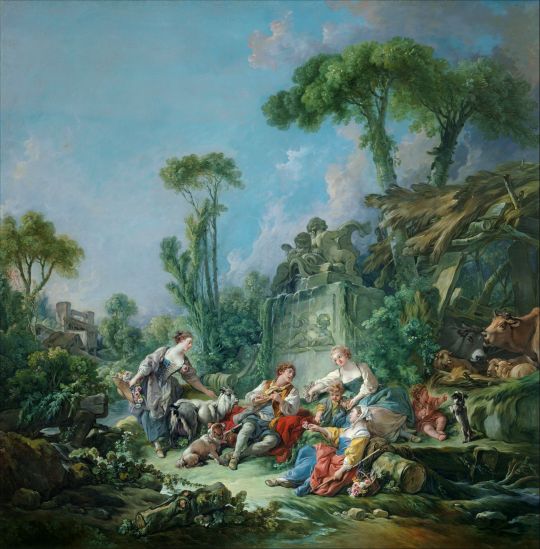 Пастушеская идиллия (1768) (Нью-Йорк, Метрополитен)