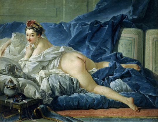 Одалиска (1745) (53 x 64) (Париж, Лувр)