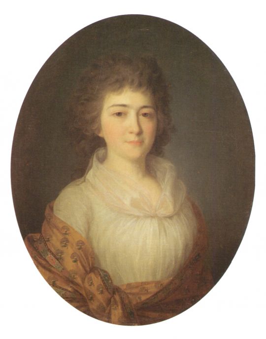 Портрет А.М. Писаревой, рожденной Дурасовой. Первая половина 1790-х