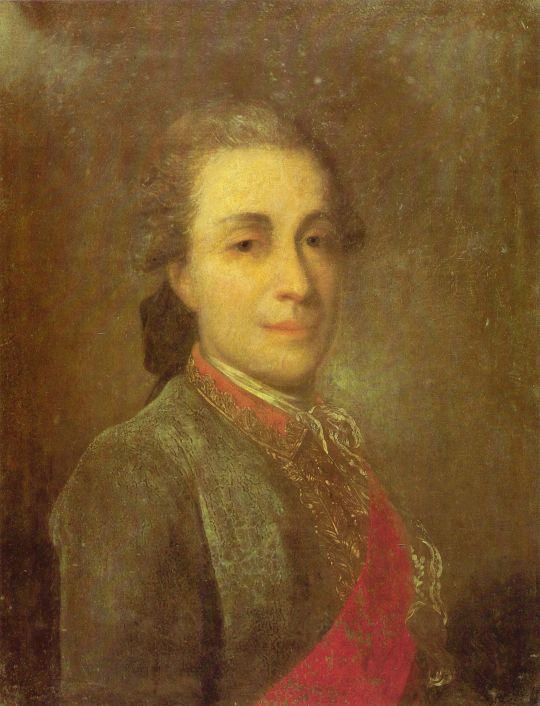 Портрет неизвестного в зеленом кафтане. 1770-е