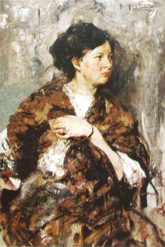 Портрет Е.К.Маковской (дочери художника К.Е.Маковского) (1908)