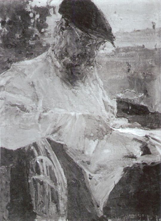 Портрет отца за чтением газеты (1916)