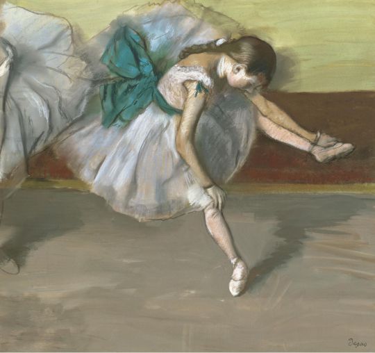 Отдыхающая танцовщица (1879) (частная коллекция)
