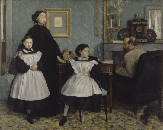 Семейство Беллелли (1858-1859) (200 х 250) (Париж, музей Орсэ)