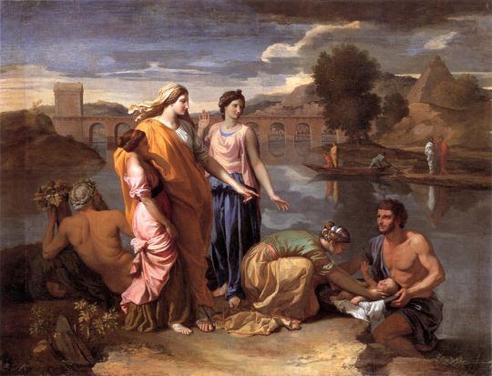 Нахождение Моисея (1638) (Париж, Лувр)