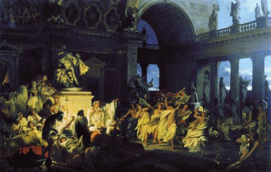 Римская оргия блестящих времен цезаризма. 1872