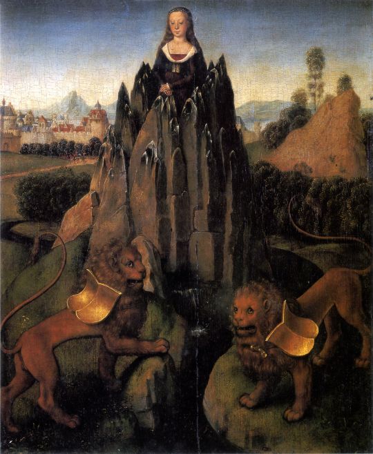 Аллегория Целомудрия (ок.1479-1480) (Париж, Музей Жакмар-Андре)