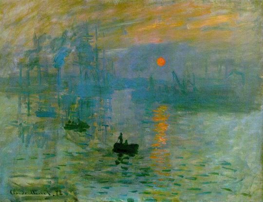 «Впечатление. Восход солнца», Клод Моне, 1872