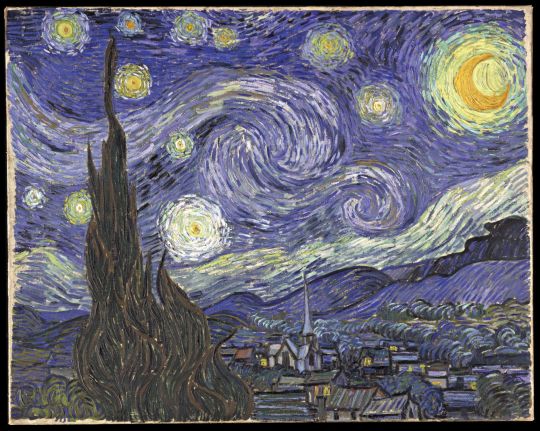 «Звёздная ночь», Ван Гог