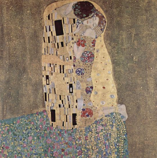 «Поцелуй», Густав Климт