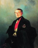 Портрет сенатора Александра Ивановича Казначеева (1788-1880), предводителя дворянства Таврической губернии