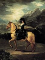 Портрет Марии Терезы де Велабриджа на коне