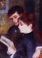Пара за чтением (также известный как Эдмон Ренуар и Маргарита Легран)