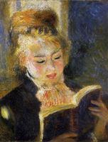 За чтением (также известная как Девушка, читающая книгу)   