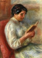 Читающая женщина  