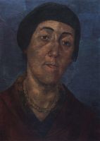 Портрет М.Ф.Петровой-Водкиной, жены художника.