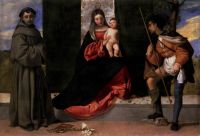 Мадонна с младенцем и святыми Антонием Падуанским и Роком