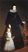 Дона Антония де Ипянаррета и ее Сын