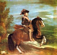 Филипп IV на коне 