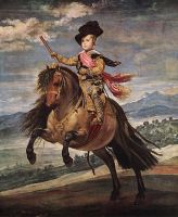 Принц Бальтазар Карлос на коне
