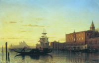 Вид Венеции. Дворец дожей