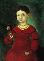 Портрет девочки Евдокии Кузнецовой