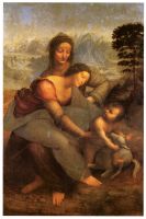 Святая Анна и Мария с младенцем