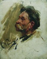 Портрет мужика. 1880-е