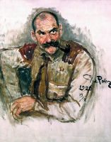 Портрет художника Галлен-Каллела. 1920