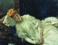 Портрет пианистки графини Луизы Мерси д'Аржанто. 1890