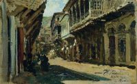 Улица в Тифлисе. 1881